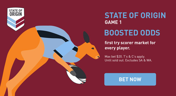 State Of Origin First Tryscorer Boosted Odds