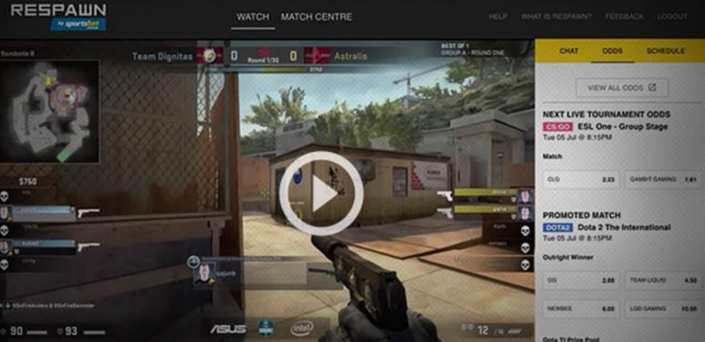 Respawn - Sportsbet.com.au