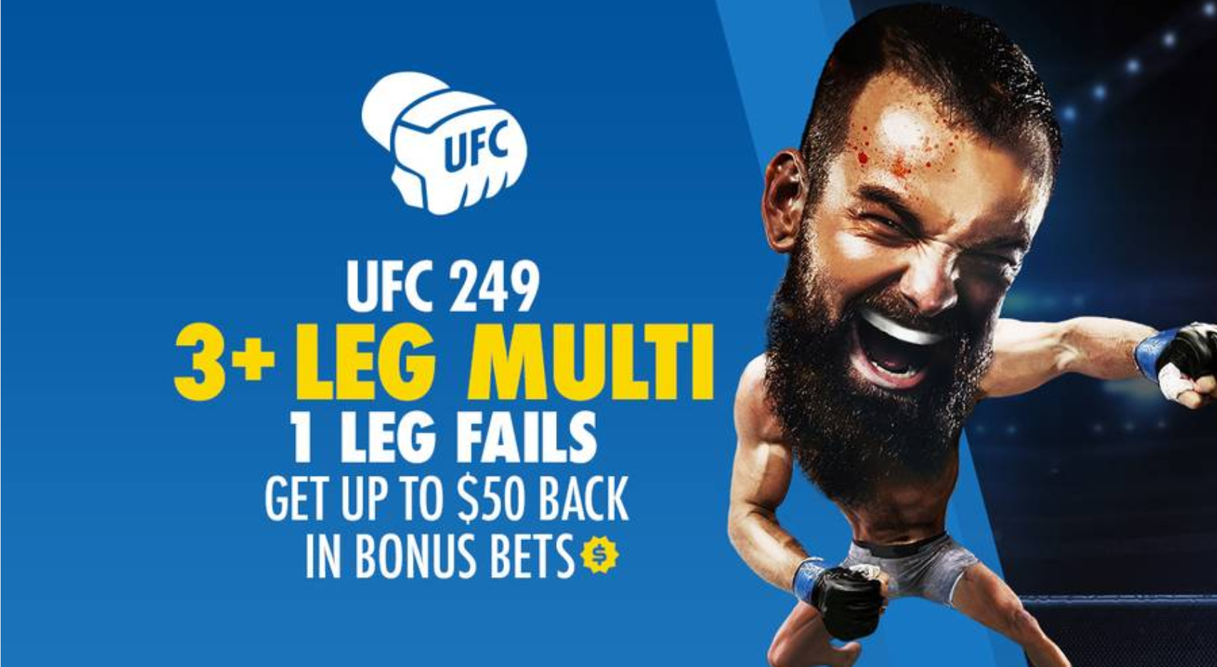 UFC 249 Multi Bet Bonus Special at Sportsbet! UFC 249 Multi Bet Bonus Special at Sportsbet!